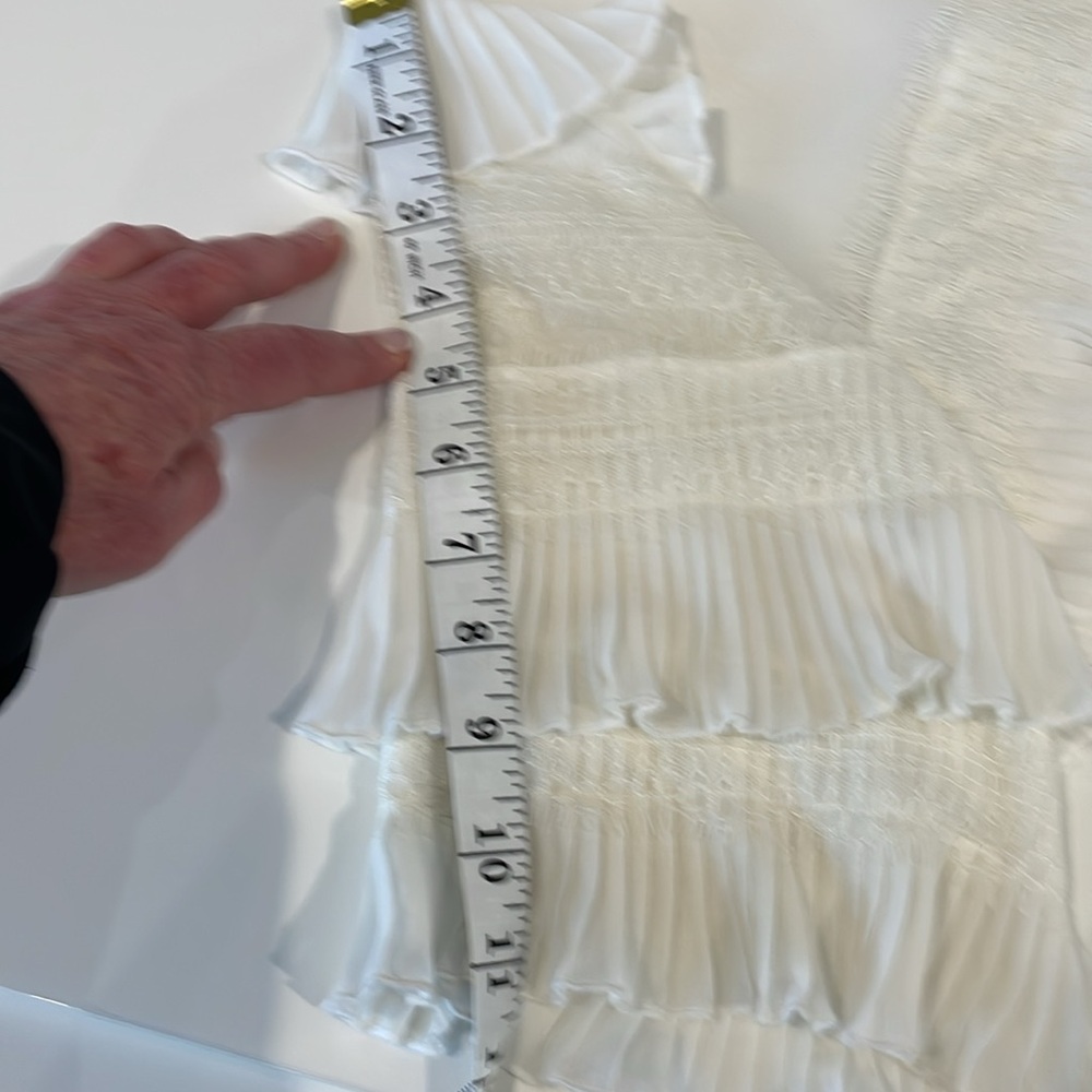 IRO Rachelle sheer pleated blouse - Picture 8 of 9